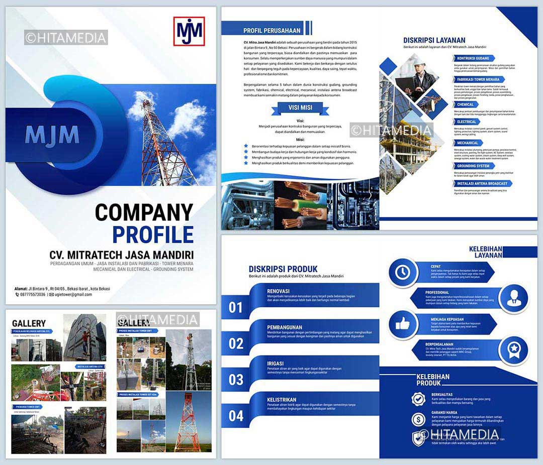 portofolio Harga Produksi Company Profile Cirebon