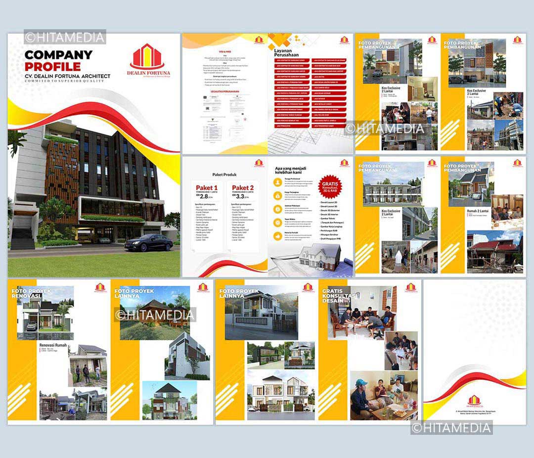 portofolio Jasa Desain Company Profile Padang