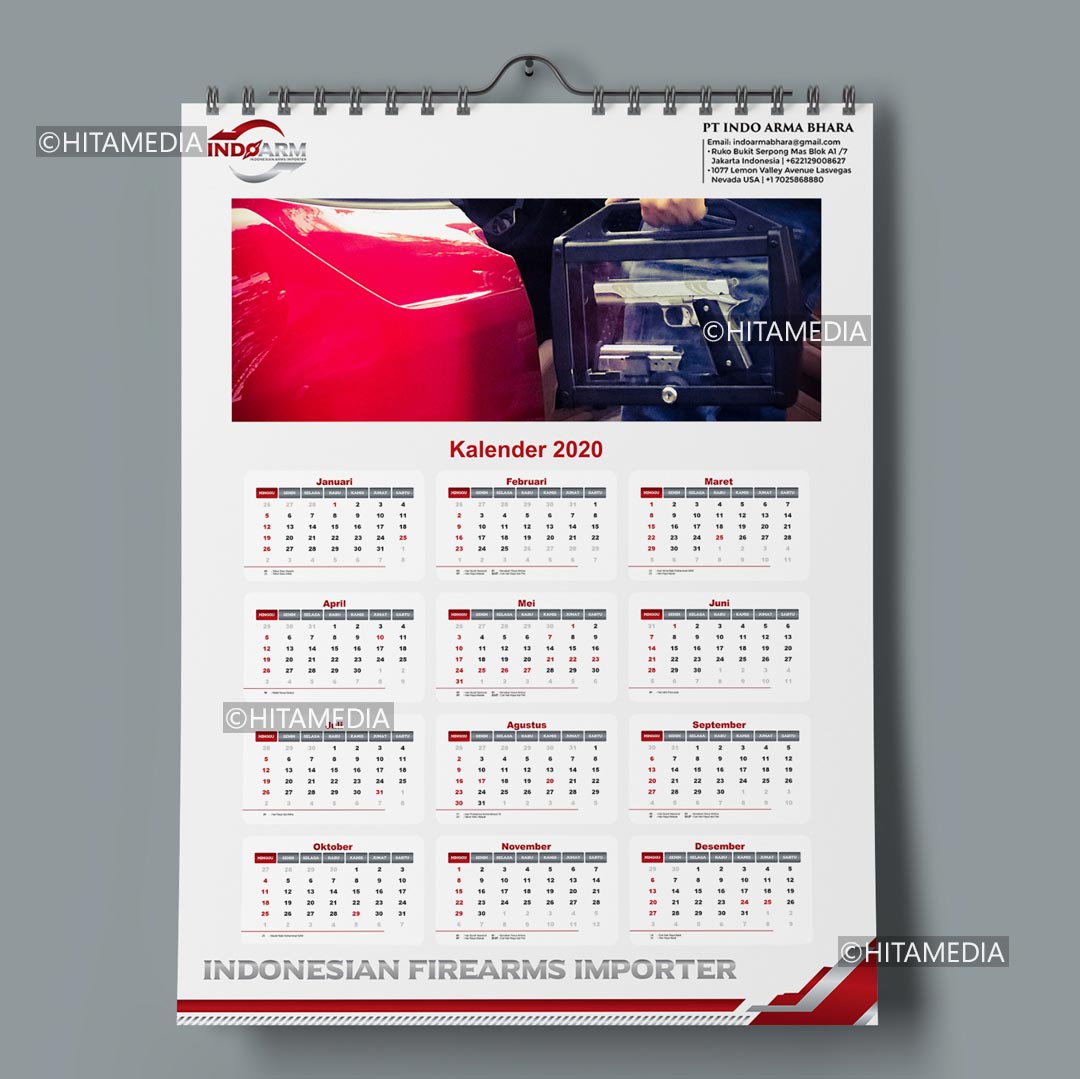 portofolio Biaya Bikin Kalender Mataram
